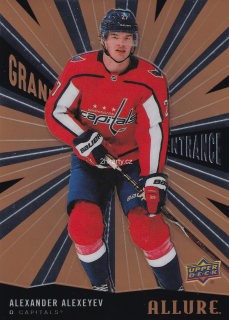 2020-21 UD Allure - Alexander Alexeyev - Grand Entrance
