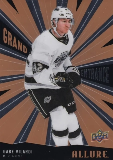 2020-21 UD Allure - Gabe Vilardi - Grand Entrance