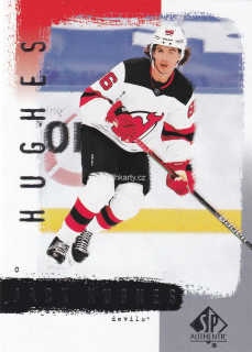 2020-21 UD SP Authentic - Jack Hughes - Retro