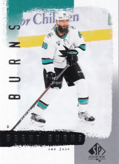 2020-21 UD SP Authentic - Brent Burns - Retro