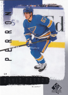 2020-21 UD SP Authentic - David Perron - Retro