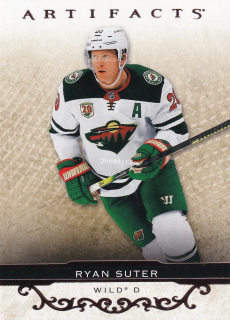 2021-22 UD Artifacts - Ryan Suter - Rose Gold