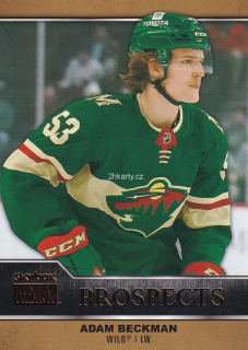 2021-22 UD Skybox Metal Universe - Adam Beckman - Prospects