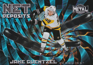 2020-21 UD Skybox Metal Universe - Jake Guentzel - Net Deposits