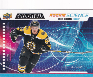 2019-20 UD Credentials - Karson Kuhlman - Rookie Science
