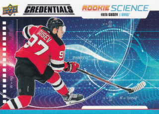 2019-20 UD Credentials - Nikita Gusev - Rookie Science