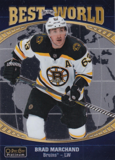 2019-20 UD O-Pee-Chee Platinum - Brad Marchand - Best In The World