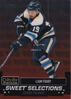 2020-21 UD O-Pee-Chee Platinum - Liam Foudy - Sweet Selections
