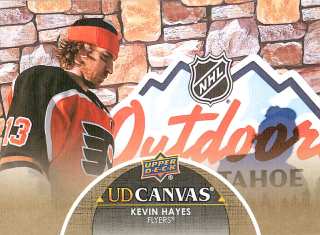 2021-22 UD Series 1 - Kevin Hayes - Canvas #C61