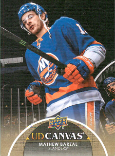 2021-22 UD Series 1 - Mathew Barzal - Canvas #C51