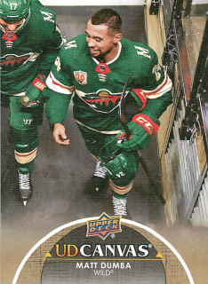 2021-22 UD Series 1 - Matt Dumba - Canvas #C40