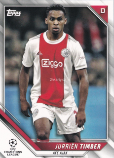 2021-22 Topps UCL Collection - Jurrien Timber