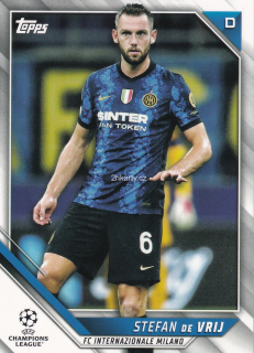 2021-22 Topps UCL Collection - Stefan de Vrij