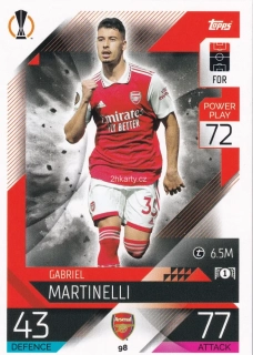 2022-23 Topps Match Attax UCL - Gabriel Martinelli