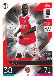 2022-23 Topps Match Attax UCL - Nicolas Pepe
