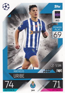 2022-23 Topps Match Attax UCL - Matheus Uribe