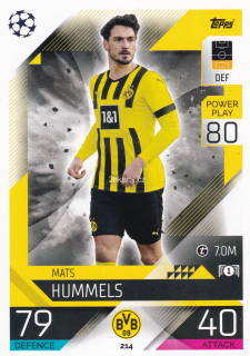 2022-23 Topps Match Attax UCL - Mats Hummels
