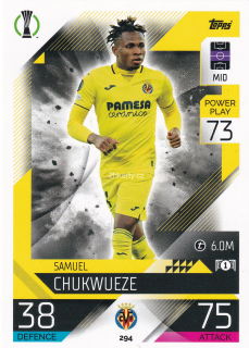 2022-23 Topps Match Attax UCL - Samuel Chukwueze