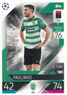 2022-23 Topps Match Attax UCL - Paulinho