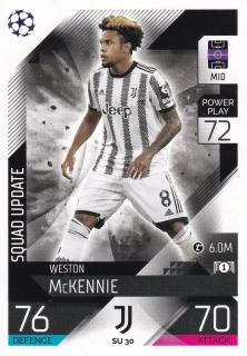 2022-23 Topps Match Attax UCL - Weston McKennie