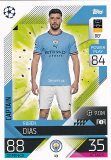2022-23 Topps Match Attax UCL - Ruben Dias - Captain