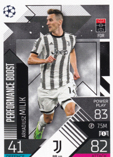 2022-23 Topps Match Attax UCL - Arkadiusz Milik - Performance Boost