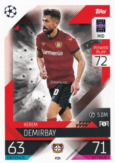 2022-23 Topps Match Attax UCL - Kerem Demirbay
