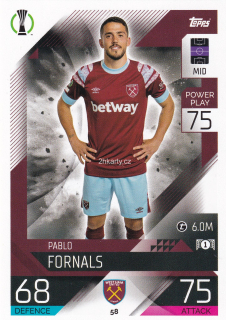 2022-23 Topps Match Attax UCL - Pablo Fornals