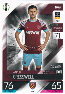 2022-23 Topps Match Attax UCL - Aaron Cresswell