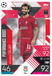 2022-23 Topps Match Attax UCL - Mohamed Salah - Performance Boost