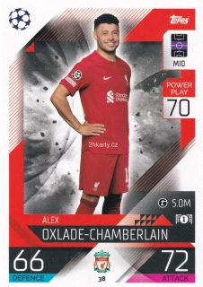 2022-23 Topps Match Attax UCL - Alex Oxlade-Chamberlain