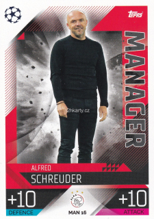 2022-23 Topps Match Attax UCL - Alfred Schreuder - Manager
