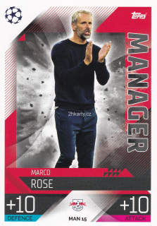 2022-23 Topps Match Attax UCL - Marco Rose - Manager