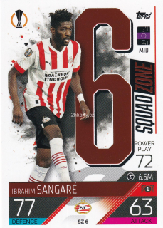 2022-23 Topps Match Attax UCL - Ibrahim Sangare - Squad Zone