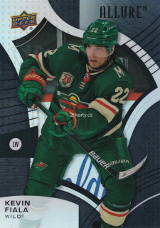 2021-22 UD Allure - Kevin Fiala - Black Rainbow