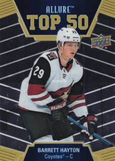 2019-20 UD Allure - Barret Hayton - Top 50