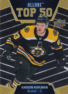 2019-20 UD Allure - Karson Kuhlman - Top 50