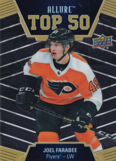 2019-20 UD Allure - Joel Farabee - Top 50