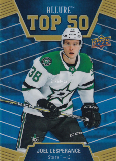 2019-20 UD Allure - Joel L'Esperance - Top 50 Blue