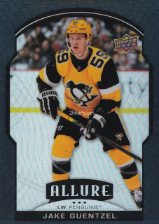 2020-21 UD Allure - Jake Guentzel - Black Rainbow