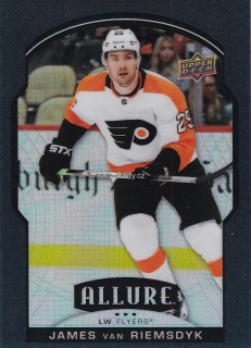 2020-21 UD Allure - James van Riemsdyk - Black Rainbow
