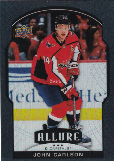 2020-21 UD Allure - John Carlson - Black Rainbow