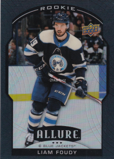 2020-21 UD Allure - Liam Foudy - Black Rainbow