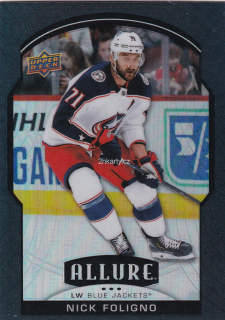 2020-21 UD Allure - Nick Foligno - Black Rainbow