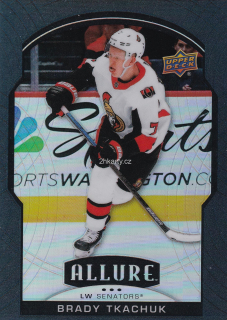 2020-21 UD Allure - Brady Tkachuk - Black Rainbow