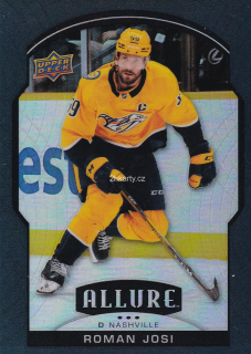 2020-21 UD Allure - Roman Josi - Black Rainbow