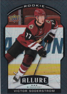 2020-21 UD Allure - Victor Soderstrom - Black Rainbow