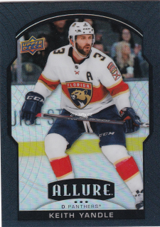 2020-21 UD Allure - Keith Yandle - Black Rainbow