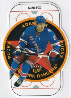 2021-22 UD Fleer Ultra - Adam Fox - Pucks