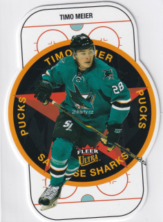 2021-22 UD Fleer Ultra - Timo Meier - Pucks